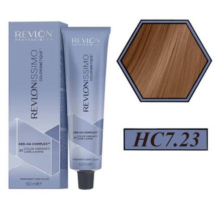 Revlon Revlonissimo Colorsmetique High Coverage No.7.23 Medium Blonde Mother Of Pearl 60Ml