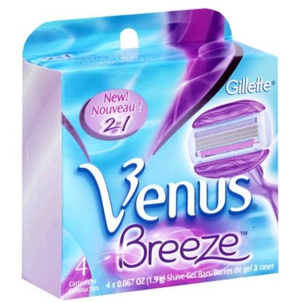 Gillette Venus Breeze Refill 4 Replacement Heads - Image 3