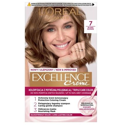 L'Oreal Excellence Creme Hair Color 7 Blonde