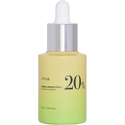 Anua Green Lemon Vitamin C Serum With Vitamin E, Hyaluronic & Ferulic Acid 0.67 Fl.Oz 20Ml