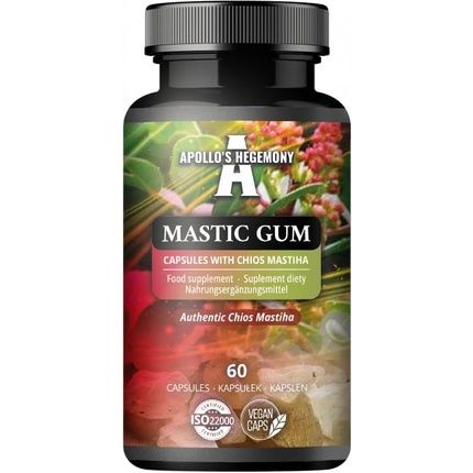Mastic Gum 500Mg Per Capsule 60 Vegan Capsules