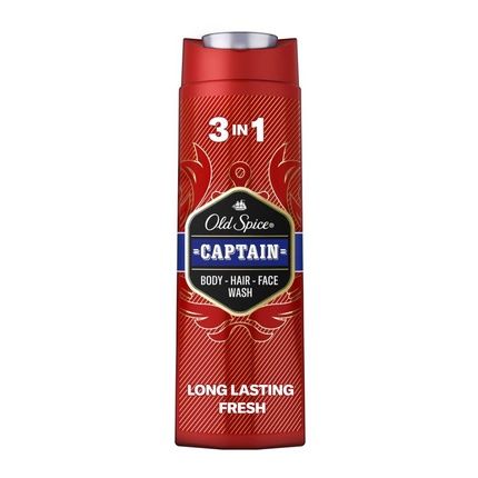Old Spice Captain Shower Gel 3 In 1 400Ml