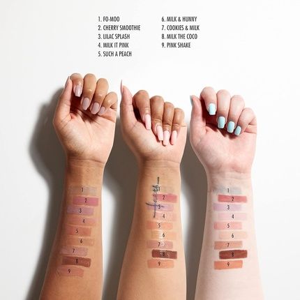 Nyx Professional Makeup This Is Milky Gloss Vegan Lip Gloss 12 Hour Hydration Cookies & Milk Cool Beige Nude 0.13 Fl Oz - Image 3