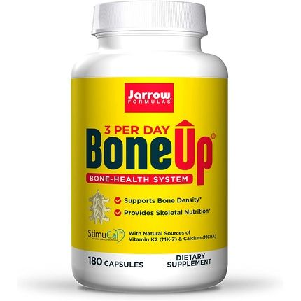 Jarrow Formulas Bone-Up Capsules For Bone And Cardiovascular Health 180 Count - Gold