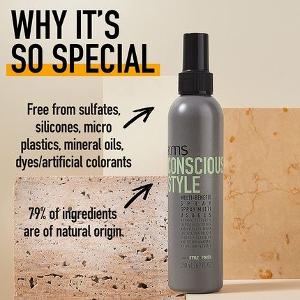 Kms Consciousstyle Multi-Benefit Spray For All Hair Types 200Ml