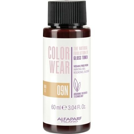 Alfaparf Milano Color Wear Gloss Toner 09N 60Ml - Image 3