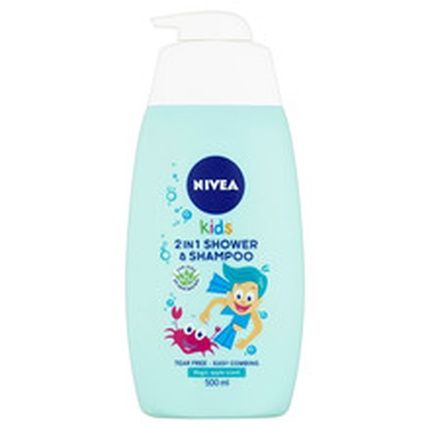 Nivea - 2 In Shower & Shampoo Magic Apple Scent 500Ml