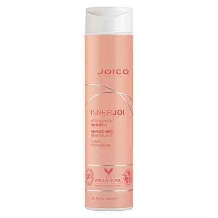 Joico Innerjoi Strengthen Shampoo For Damaged Color-Treated Hair Sulfate Paraben Free Vegan Formula 10.1 Fl Oz