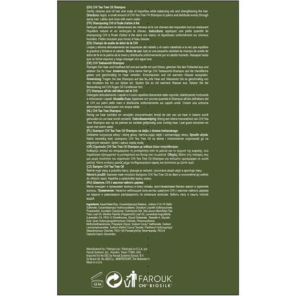 Chi Tea Tree Oil Shampoo 739Ml