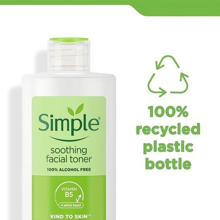Simple Kind To Skin Soothing Facial Toner Alcohol-Free 200Ml - Image 3