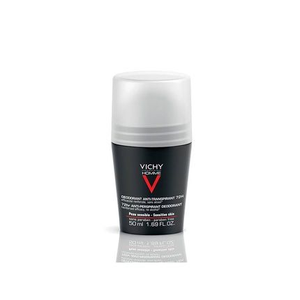 Vichy Homme Antiperspirant Deodorant Rollon 72H 50 Ml - Image 3