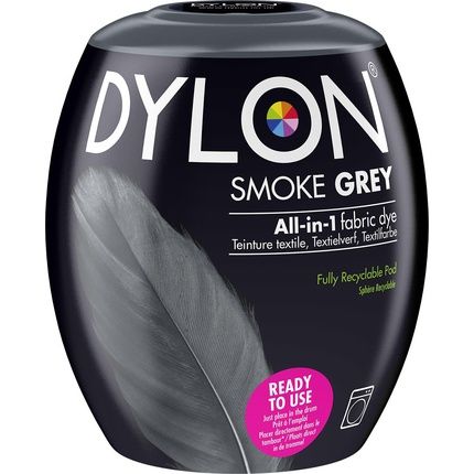 Dylon Fabric Dye Pod Smoke Grey Perfect For Dyeing Fabrics