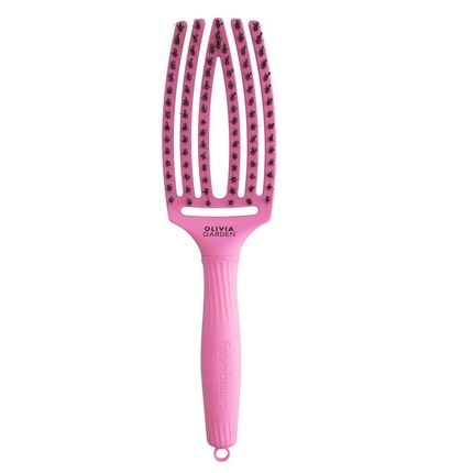 Olivia Garden Finger Brush Combo Medium Bubble Pink