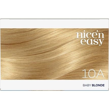Clairol Nice'N Easy Creme Permanent Hair Dye 10A Baby Blonde 260G - Image 3
