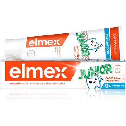 Elmex Junior Toothpaste 75Ml Effective Cavity Protection For Children 6-12 Years