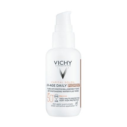 Vichy Capital Soleil Uv-Age Daily Water Fluid Medium Spf 50 - 40Ml