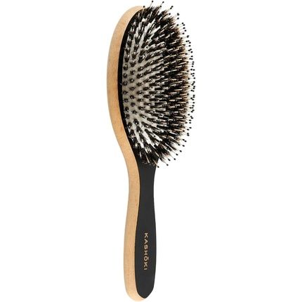 T4B Kashhoki Touch Of Nature Wooden Hair Brush Oval
