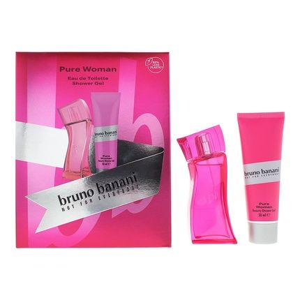 Bruno Banani Not For Everybody Pure Woman Gift Set - Eau De Toilette 30Ml And Shower Gel 50Ml