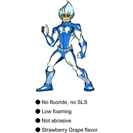 Apadent Kids Remineralizing Nano-Hydroxyapatite Toothpaste With Xylitol And Low-Foaming Formula 60G Strawberry-Grape Flavor - Image 3