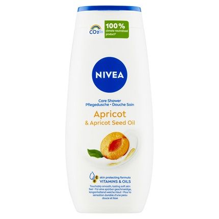 Nivea Care Apricot Shower Cream 250 Ml