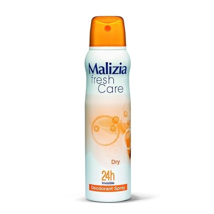 Malizia Fresh Care Dry 150Ml 24H Invisible Deodorant Spray No Aluminium Salts