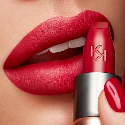 Kiko Milano Velvet Passion Matte Lipstick 312 Creamy Matte Cherry - Image 3