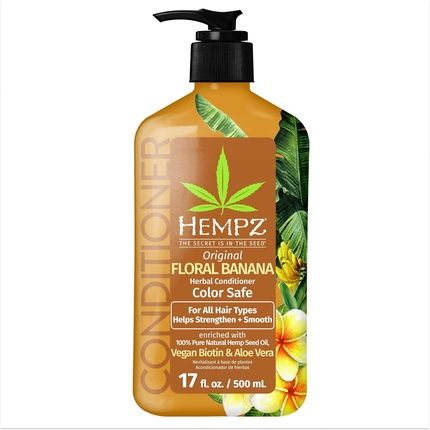 Hempz Biotin Conditioner Original Light Floral & Banana For Growth