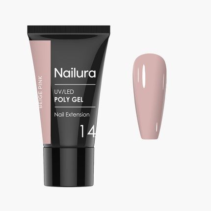 Nailura Poly Gel 14 Beige Pink 30 Ml