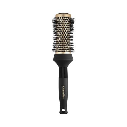 T4B Kashoki Hourglass Styling Brush Antistatic And Ionic Round Brush With Ceramic Coating 43Mm