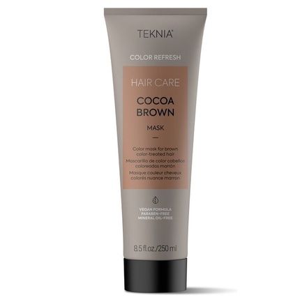 Teknia Cocoa Brown Mask Refresh - 250Ml Hair Mask For Color Treated Hair