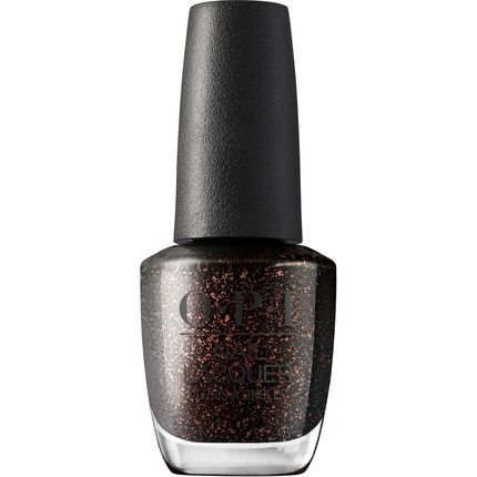 Opi Nail Lacquer Grunge Queen Semi-Sheer Dark Red-Copper Shimmer Neutral Creme