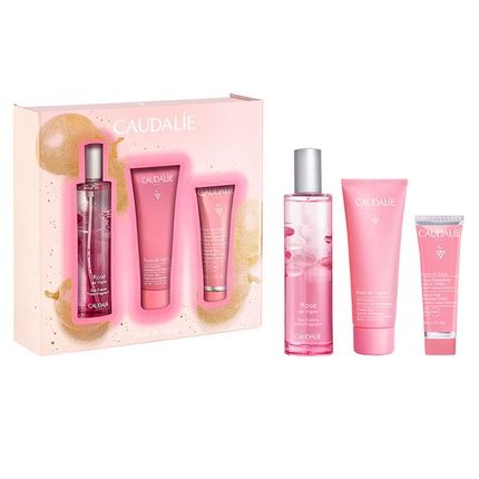 Caudalie Rose De Vigne Refreshing Water Spray Set - 50Ml, Set Of 3 Pieces