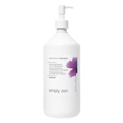 Simply Zen Restructure In Shampoo 1000 Ml For Dry And Damaged Hair