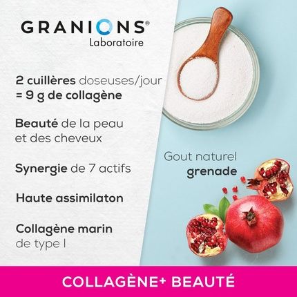 Collagene + Beaute Granions Marine Collagen Powder - Collagen And Acid - Image 3