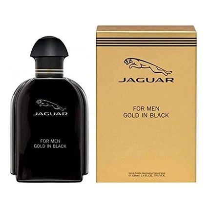 Jaguar Gold In Black Eau De Toilette Spray 100Ml By Jaguar