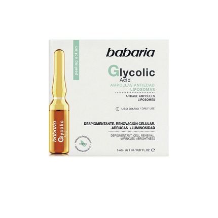 Babaria Glycolic Acid Cell Renewal Ampoules 5 X 2Ml