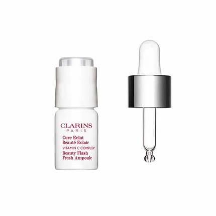 Clarins Beauty Flash Fresh Ampoule Brightening Skin Treatment With Vitamin C 8 Ml - Image 3