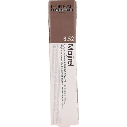 L'Oreal Majirel 6.52 Dark Blonde Mahogany Iridescent Permanent Hair Colour 50Ml