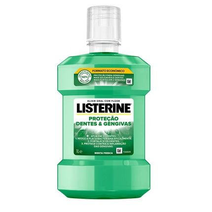 Listerine Protection Teeth & Gums 1000Ml Mouthwash