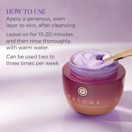 Violetc Radiance Mask By Tatcha For Women 17Oz - Image 3