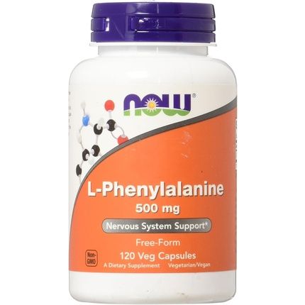 Now L-Phenylalanine Veg 120 Capsules