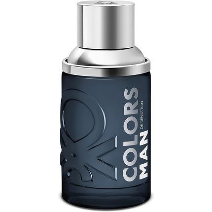 Benetton Black From United Colors Eau De Toilette For Men Long Lasting Casual And Modern Fragrance Amber Woody Lavender And Vetiver Notes Ideal For Day Wear 60Ml