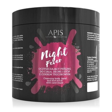 Apis Night Fever Hand And Foot Cleansing Scrub With Sugarcane 700G