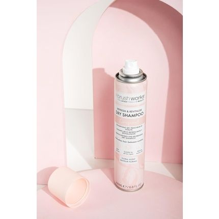 Brushworks Refresh And Revitalise Floral Dry Shampoo 200Ml - Image 3