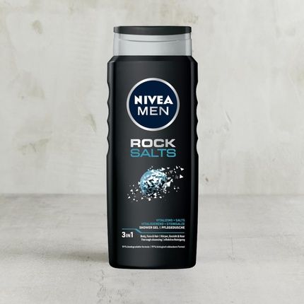 Nivea Men Rock Salts Shower Gel 500Ml - Image 3