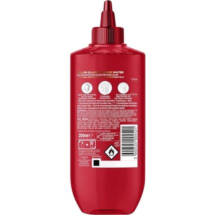 L'Oreal Paris Elvital Hair Treatment For Smooth Hair With Acidal Care Formula Colour Shine 8 Seconds Wonder Water Hair Fluid 200Ml