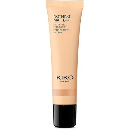 Kiko Milano Nothing Matte-R Mattifying Foundation 10 Perfecting And Mattifying 12-Hour Liquid Foundation Gold 4.5