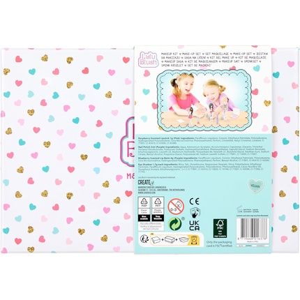 Lulu Blush Kids Makeup Kit In Bright Colors