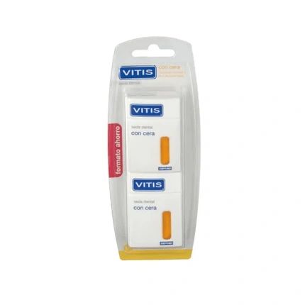 Vitis Vitis Waxed Dental Floss 2X50M