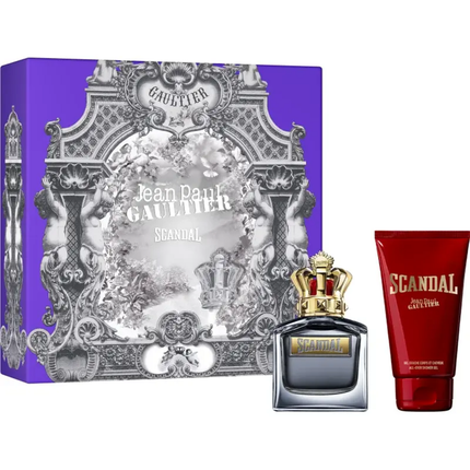 Jean Paul Gaultier Scandal Pour Homme Eau De Parfum 50Ml & Shower Gel 75Ml